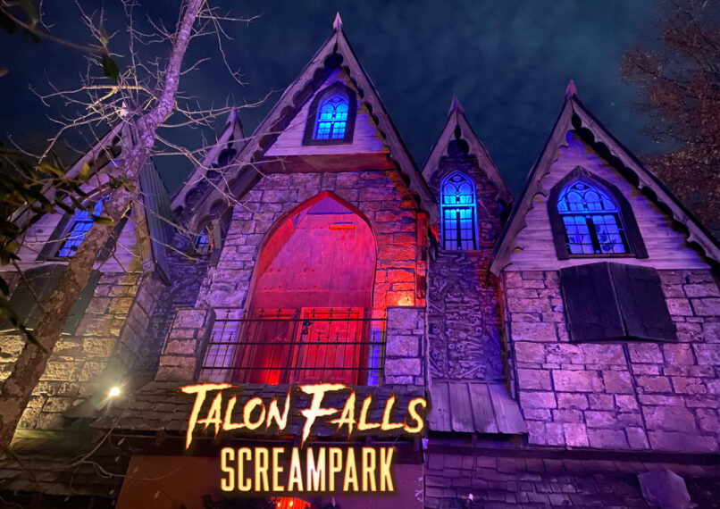 Celebrating 25 Years of Terror Talon Falls Screampark Unveils Spine