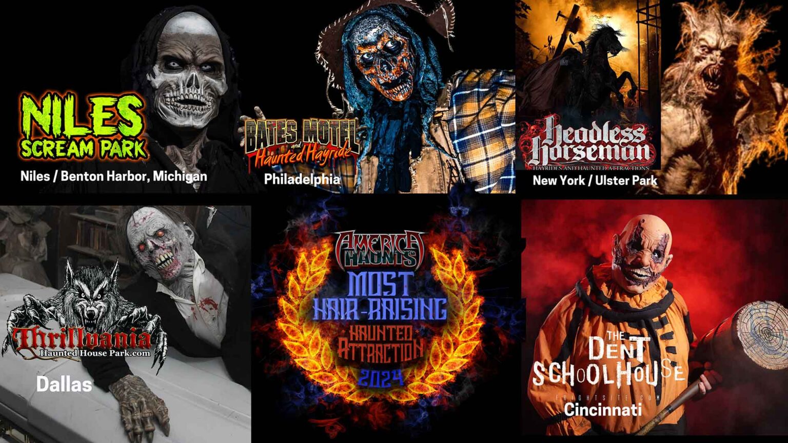 The Most HairRaising Haunted Attractions Announced by America Haunts